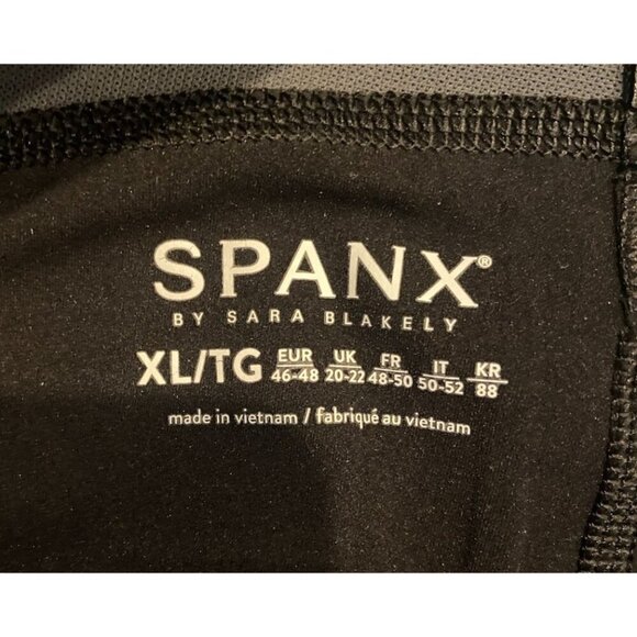 Spanx Every Where Gloss Pocket Leggings Black Extra Large XL - Picture 2 of 5